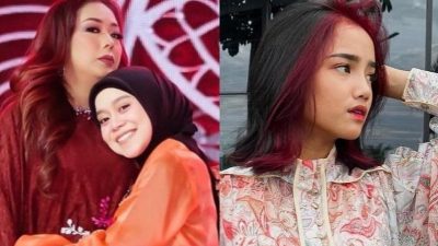 10 Seleb Warnai Rambut Merah Membara, Terkini Fuji