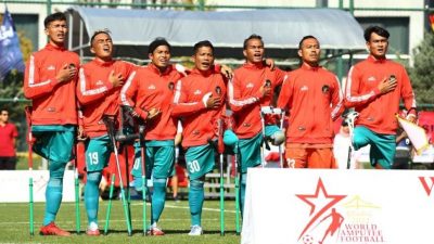 Timnas Sepak Bola Amputasi Indonesia Belum Mampu Penuhi Target di Piala Dunia 2022