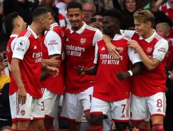 Bukayo Saka Dua Gol, Arsenal Tundukkan Liverpool 3-2 dalam Laga Sengit di Emirates