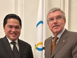 Erick Thohir dan Presiden IOC Thomas Bach Bahas Peran Olahraga di Tengah Isu Global