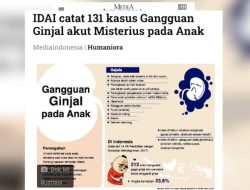 Waspada! 131 Anak Indonesia Terkena Gagal Ginjal Akut Misterius
