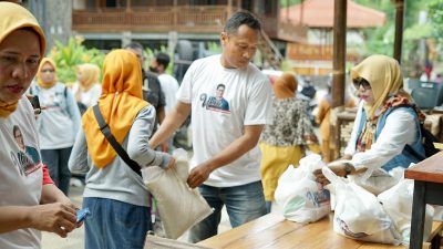 Bantu Masyarakat, Bazar Sembako Murah Digelar di Lampung