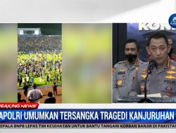 Insiden Kanjuruhan, Kapolri Umumkan 20 Anggota Polisi Terduga PelanggarEtik