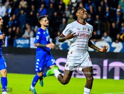 Dua Gol di Masa Injury Time Bawa Milan Bekuk Empoli