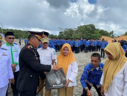 Kapolres Kepulauan Anambas Hadiri Upacara Memperingati Hut KORPRI Ke 51 Tahun Di Kabupaten Kepulajan Anambas