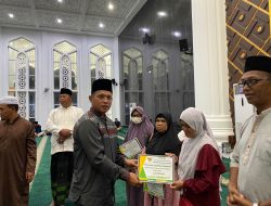 Kapolres Kepulauan Anambas Hadiri Shalat Isya Berjamaah Dan Ceramah Agama