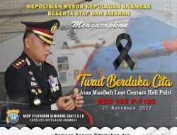 Kapolres Kepulauan Anambas Peduli Korban Bencana Gempa Cianjur