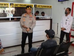 Kapolresta Tanjungpinang Lakukan Pengecekan Ditempat Pelayanan Publik Polresta Tanjungpinang