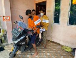 Reskrim Polsek Sei Beduk Rekonstruksi Kasus Kekerasan terhadap anak yang mengakibatkan korban meninggal dunia
