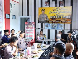 Kapolres Lingga Curhat Kamtibmas Bersama Awak Media Kab. Lingga
