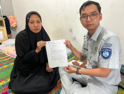 Jasa Raharja Kepri Santuni Korban Meninggal Dunia di Lampu Merah Simpang Kepri Mall Kota Batam&nbsp;