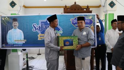 BP Batam mengunjungi dan menyapa masyarakat di Pulau Akar, Kelurahan Setokok, Kecamatan Bulang. Jumat (31/3/2023). (hms)