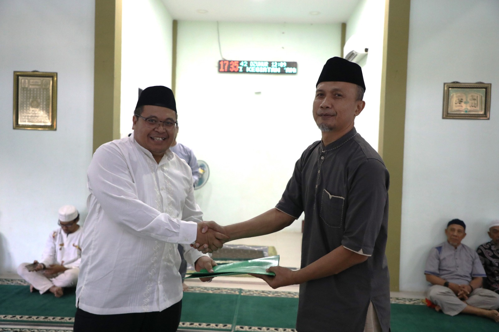 Sukacita Safari Ramadhan BP Batam di Masjid Al-Ijtihad Rusunawa Kabil (Foto : hms)