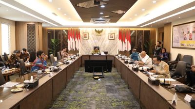Kepala BP Batam, Muhammad Rudi hadiri undangan rapat Dewas PBPB Batam di Kantor Kementerian Koordinator Bidang Perekonomian, Selasa (2/5/2023). (hms)