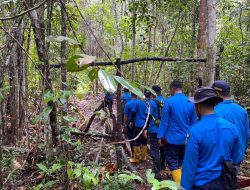 BU SPAM BP Batam Bersama Ditpam Turut Menertibkan Kegiatan Maupun Bangunan Ilegal di Sekitaran Waduk