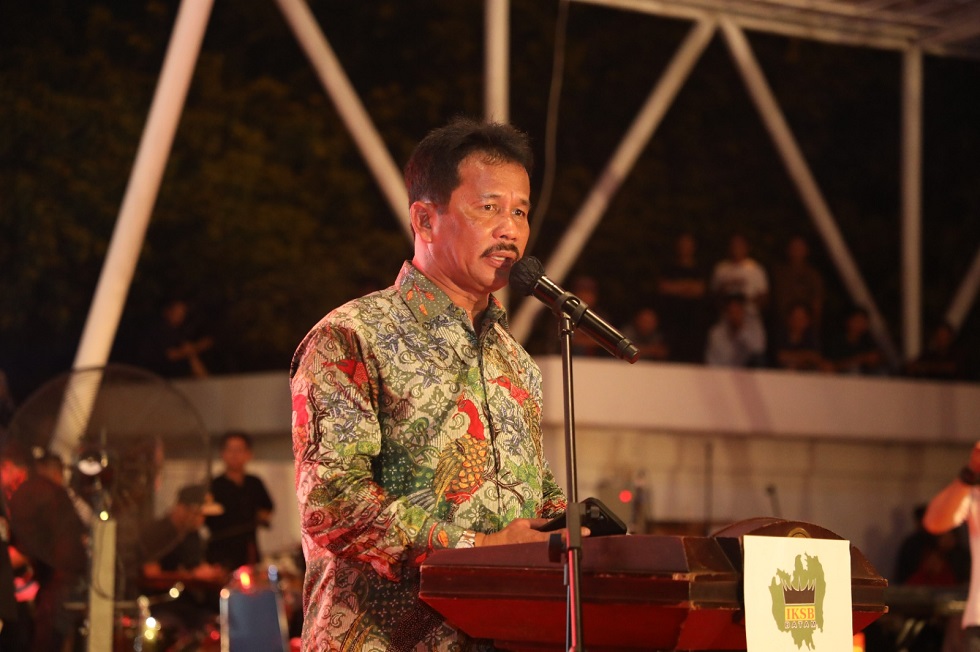 Kepala BP Batam, Muhammad Rudi, hadiri Pelantikan IKSB di Dataran Engku Putri, Sabtu (20/5/2023) lalu. (hms)