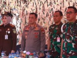 Kapolresta Barelang Hadiri Peninjauan Lokasi TNI Manunggal Membangun Desa Ke-116 TA. 2023 Kodim 136/ Batam oleh Tim Wasev TNI AD