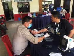 Sambut Hari Bhayangkara Ke-77 Tahun 2023, Polres Bintan Gelar Vaksinasi Merdeka  Polri Presisi secara Gratis