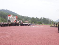 Semangat Pancasila Polres Lingga Laksnakan Upacara Peringatan Hari Lahir Pancasila Tahun 2023