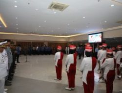 Kapolresta Barelang Mengikuti Upacara Peringatan Hari Lahir Pancasila Tingkat Kota Batam Tahun 2023