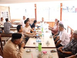 Bersama Elemen Warga Singkep,Kapolres Lingga Jalin Silaturhami Laksnakan Curhat Kamtibmas