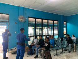 Polres Lingga Berikan Imbauan Pencegahan Keberangkatan PMI Ilegal di Pelabuhan Jagoh