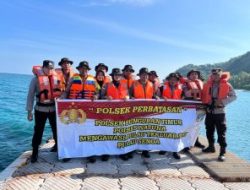 Polsek Bunguran Timur Patroli Pulau Perbatasan terluar Senua