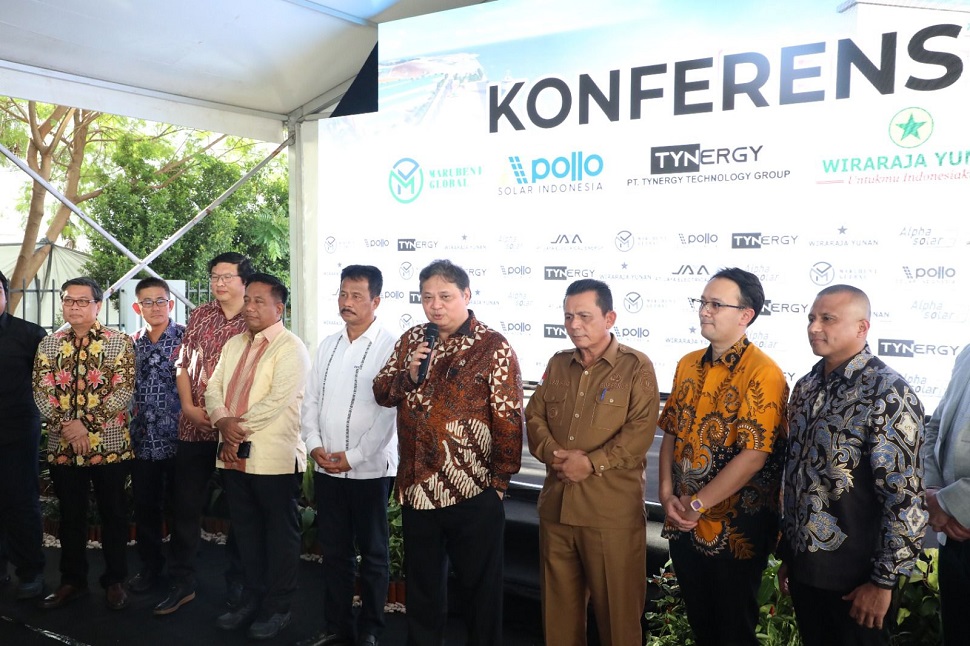 Resmikan 6 Perusahaan, Menko Airlangga Apresiasi Kerja Keras BP Batam (foto : hms)