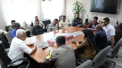BP Batam Bangun Pipa Jaringan Baru Atasi Stres Area Sekupang (foto : hms)