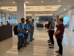 Polsek Kawasan Pelabuhan Dampingi Keberangkatan PMI Tujuan Malaysia
