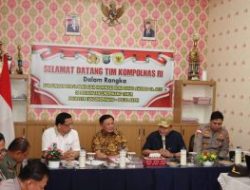 Kunjungan Kerja Anggota Kompolnas dalam Rangka Penilaian Nominasi Kompolnas Awards T.A 2023 di Polsek Tanjungpinang Timur Polresta Tanjungpinang