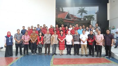 Bupati Kepulauan Siau Tagulandang Biaro Pelajari Tata Kelola Air Minum dan Limbah Batam (Foto : hms)