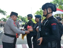 Dalam Rangka Hari Bhayangkara Ke-77 Tahun 2023, Polda Kepri Gelar Upacara Pemulihan Nilai – Nilai Luhur Tribrata