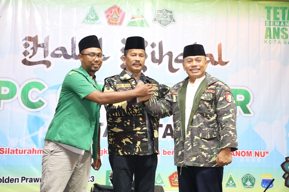 Muhammad Rudi Ajak GP Ansor Batam Tingkatkan Solidaritas (Foto : hms)