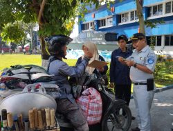 Jasa Raharja Kepri Bersama Tim Pembina Samsat Kabupaten Karimun dan Satlantas Polres Karimun Gelar Pemeriksaan Kendaraan Bermotor