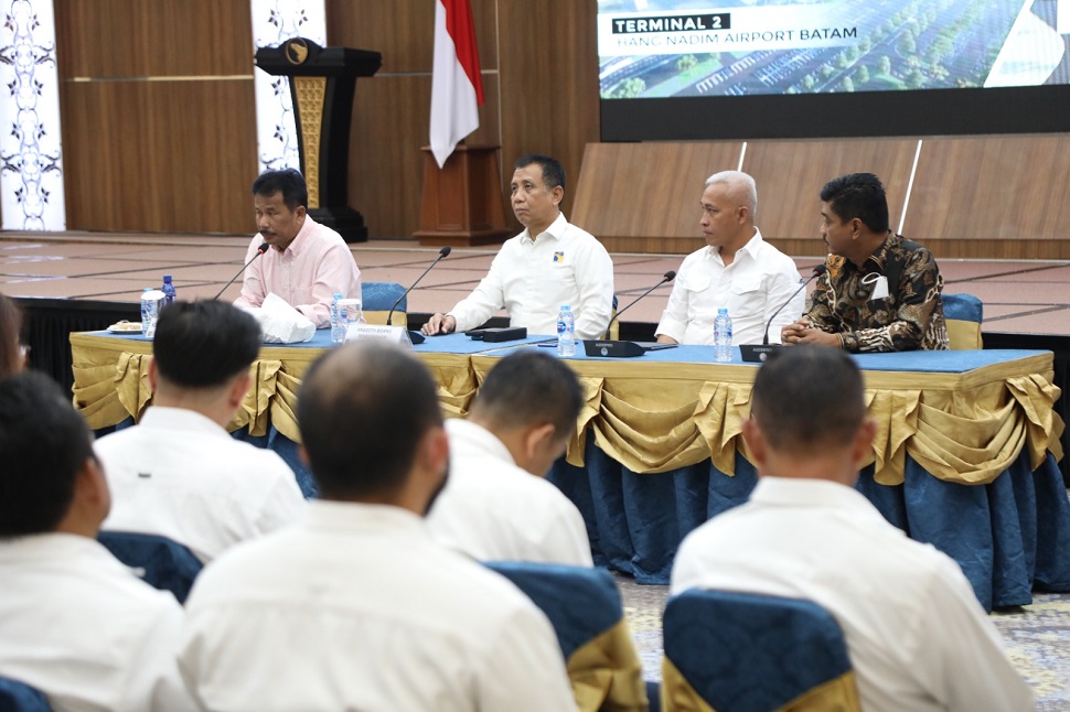Kepala BP Batam Perintahkan SPAM dan ABH Ambil Langkah Cepat Selesaikan Polemik Air (Foto : hms)