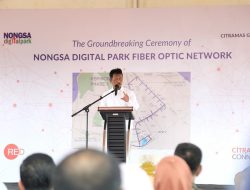 Lakukan Groundbreaking Fiber Optik, Kepala BP Batam Dukung Akselerasi Ekonomi Digital