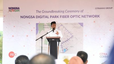 Lakukan Groundbreaking Fiber Optik, Kepala BP Batam Dukung Akselerasi Ekonomi Digital