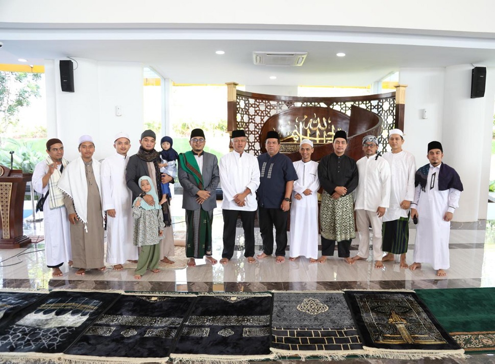 BP Batam Gelar Sholat Idul Adha 1444 H di Masjid Tanjak (Foto : hms)