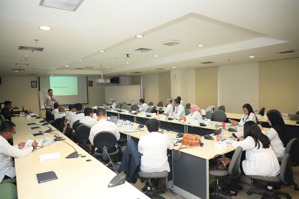Badan Pengusahaan Batam (BP Batam) melalui Direktorat Restrukturisasi menggelar Workshop Implementasi Service Level Agreement (SLA) (Foto : hms)