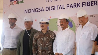 Kepala BP Batam, Muhammad Rudi, bersama CEO Citramas Group, Kris Taenar Wiluan (Foto : hms)