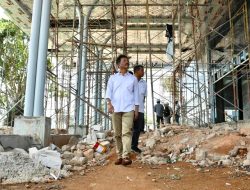 Kepala BP Batam Tinjau Progres Pembangunan Gedung VVIP Bandara Internasional Hang Nadim