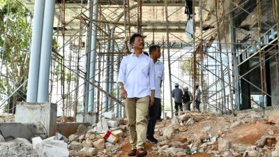 Kepala BP Batam Tinjau Progres Pembangunan Gedung VVIP Bandara Internasional Hang Nadim