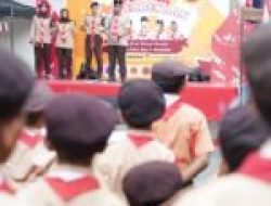 Jefridin Sebar Semangat Kemerdekaan kepada Pramuka Siaga dan Penggalang Kwarran Lubukbaja