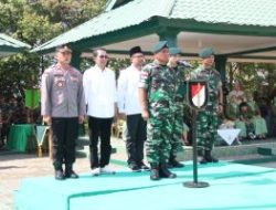 Wakapolresta Barelang Hadiri Upacara Serah Terima Jabatan Komandan Yonif 136/Tuah Sakti