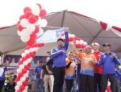 Jefridin Lepas Secara Simbolis Ikon Batam Kota Bedelau