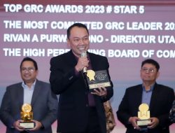 Jasa Raharja Kembali Borong Empat Penghargaan dari Ajang TOP GRC Awards 2023