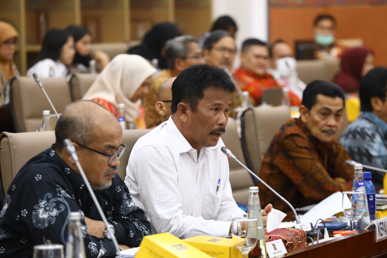 Kepala BP Batam, Muhammad Rudi, menghadiri RDP Komisi VI DPR RI, Rabu (13/9/2023), Gedung Nusantara 1 DPR RI. (hms)