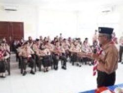 Jefridin Apresiasi Kegiatan Kursus Mahir Dasar Mandiri Gerakan Pramuka Tahun 2023 Kwarran Sagulung