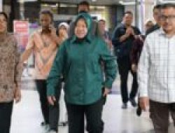 Antar Kepulangan Menteri Risma, Jefridin Sampaikan Ucapan Terima kasih